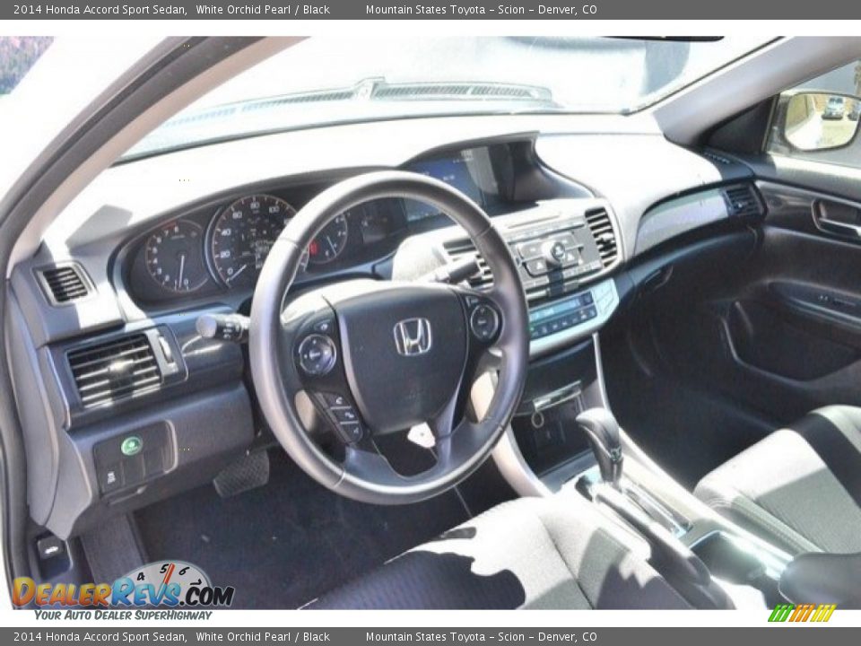 2014 Honda Accord Sport Sedan White Orchid Pearl / Black Photo #10