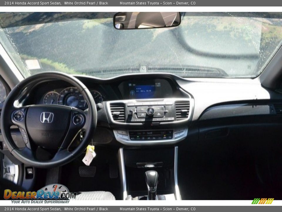 2014 Honda Accord Sport Sedan White Orchid Pearl / Black Photo #13