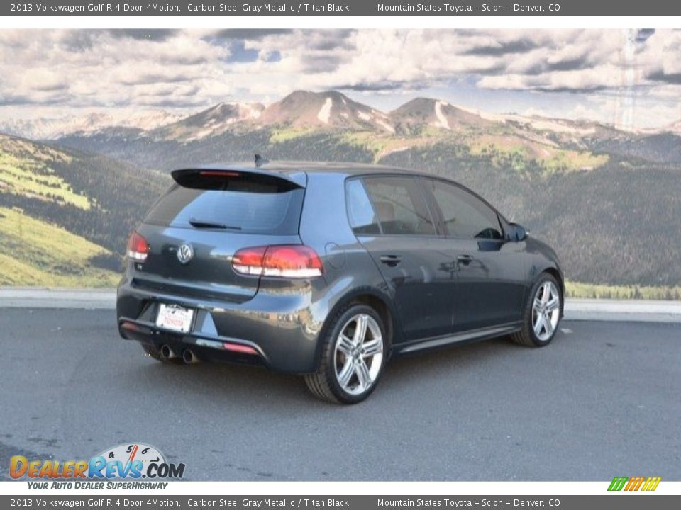 2013 Volkswagen Golf R 4 Door 4Motion Carbon Steel Gray Metallic / Titan Black Photo #3