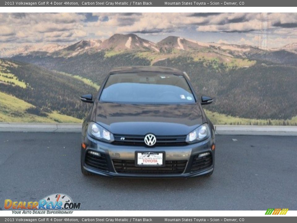 2013 Volkswagen Golf R 4 Door 4Motion Carbon Steel Gray Metallic / Titan Black Photo #4