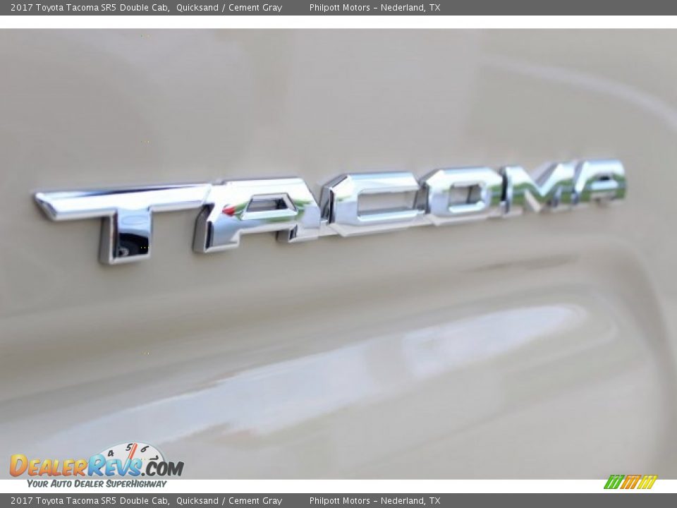 2017 Toyota Tacoma SR5 Double Cab Quicksand / Cement Gray Photo #21