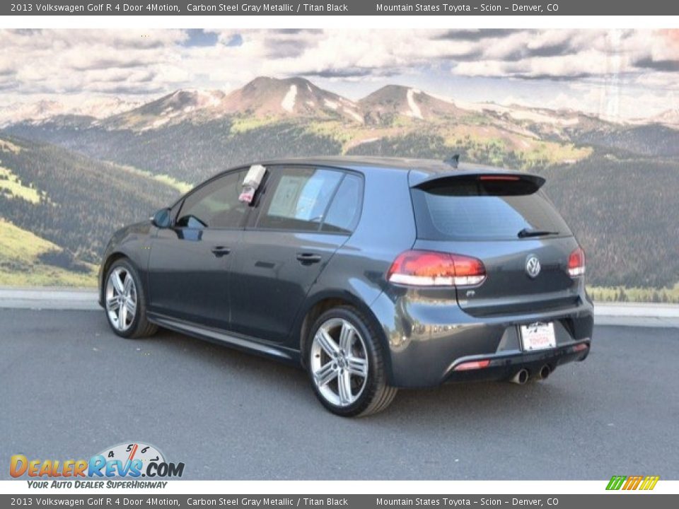 2013 Volkswagen Golf R 4 Door 4Motion Carbon Steel Gray Metallic / Titan Black Photo #8