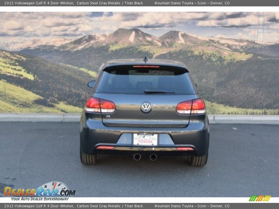 2013 Volkswagen Golf R 4 Door 4Motion Carbon Steel Gray Metallic / Titan Black Photo #9