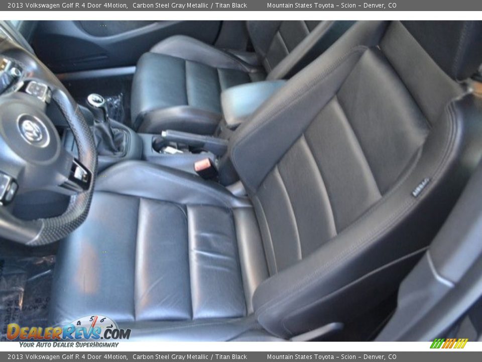 2013 Volkswagen Golf R 4 Door 4Motion Carbon Steel Gray Metallic / Titan Black Photo #11