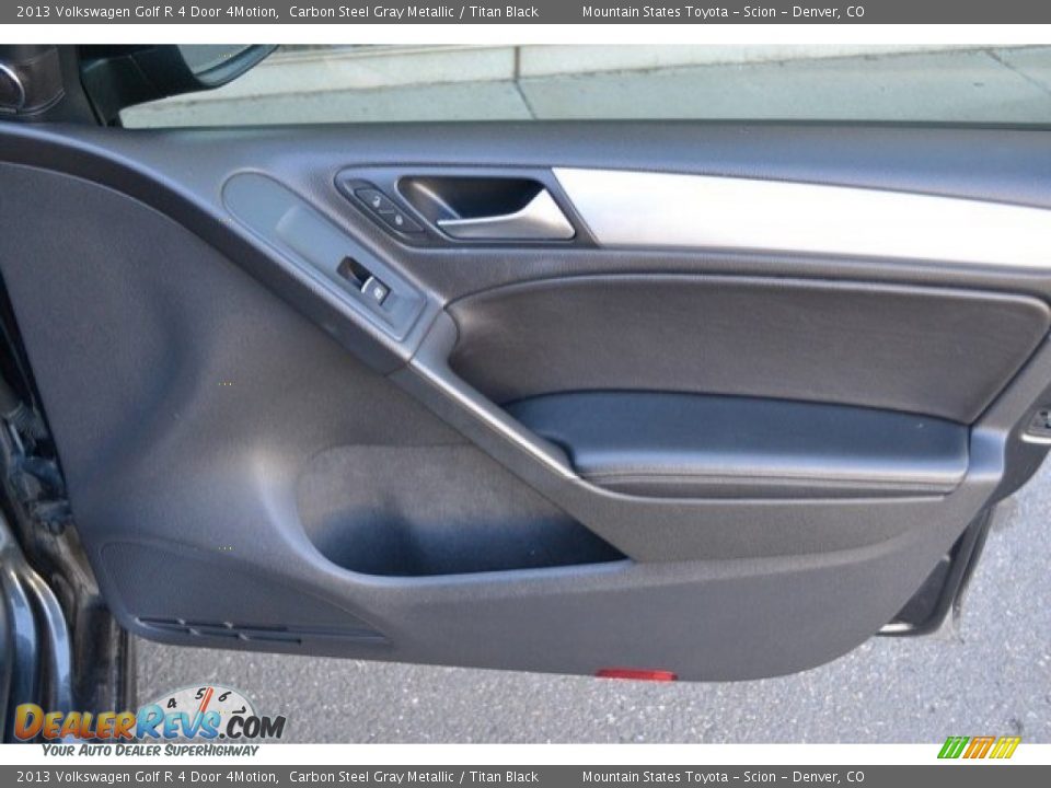 2013 Volkswagen Golf R 4 Door 4Motion Carbon Steel Gray Metallic / Titan Black Photo #26