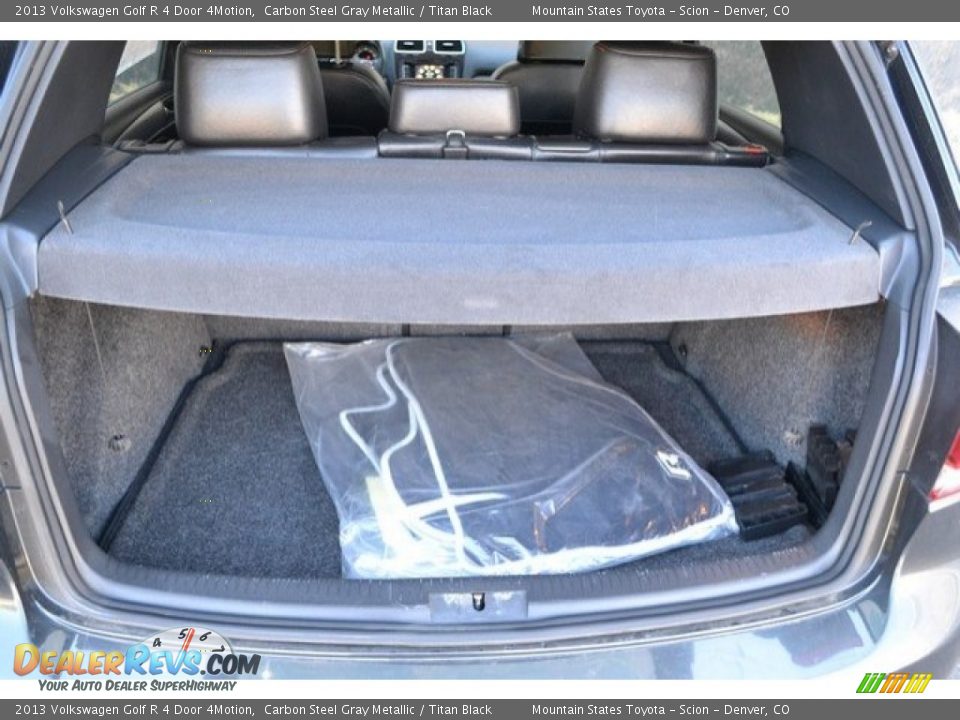 2013 Volkswagen Golf R 4 Door 4Motion Carbon Steel Gray Metallic / Titan Black Photo #27