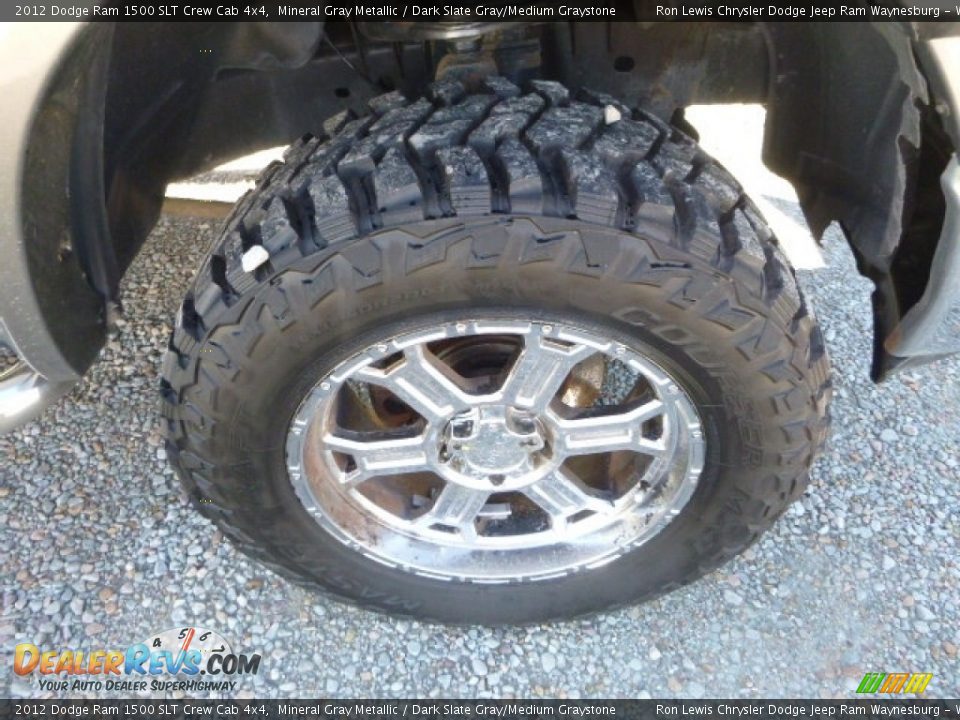 2012 Dodge Ram 1500 SLT Crew Cab 4x4 Mineral Gray Metallic / Dark Slate Gray/Medium Graystone Photo #8