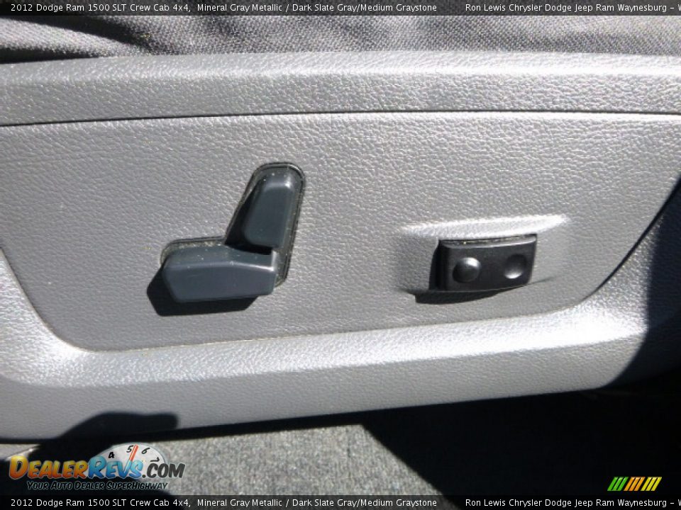 2012 Dodge Ram 1500 SLT Crew Cab 4x4 Mineral Gray Metallic / Dark Slate Gray/Medium Graystone Photo #16