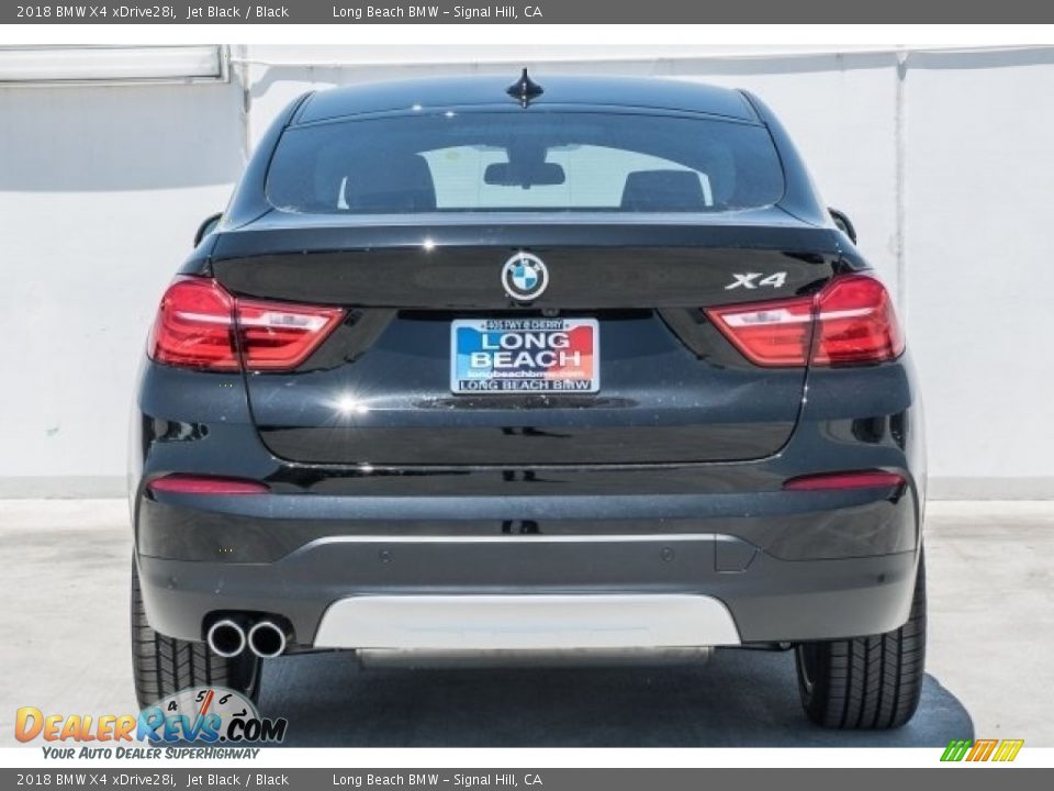 2018 BMW X4 xDrive28i Jet Black / Black Photo #4