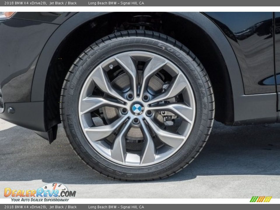 2018 BMW X4 xDrive28i Jet Black / Black Photo #9