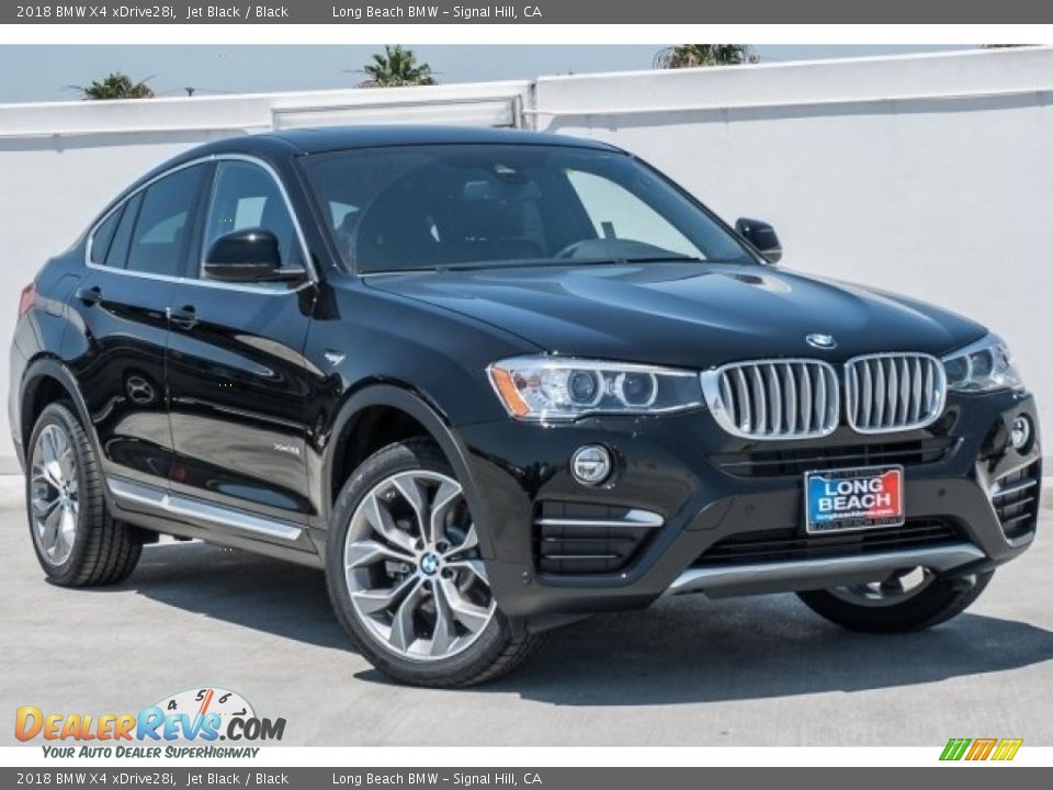 2018 BMW X4 xDrive28i Jet Black / Black Photo #12
