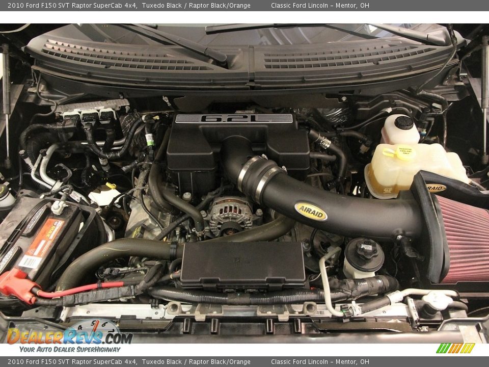 2010 Ford F150 SVT Raptor SuperCab 4x4 6.2 Liter SOHC 16-Valve V8 Engine Photo #18