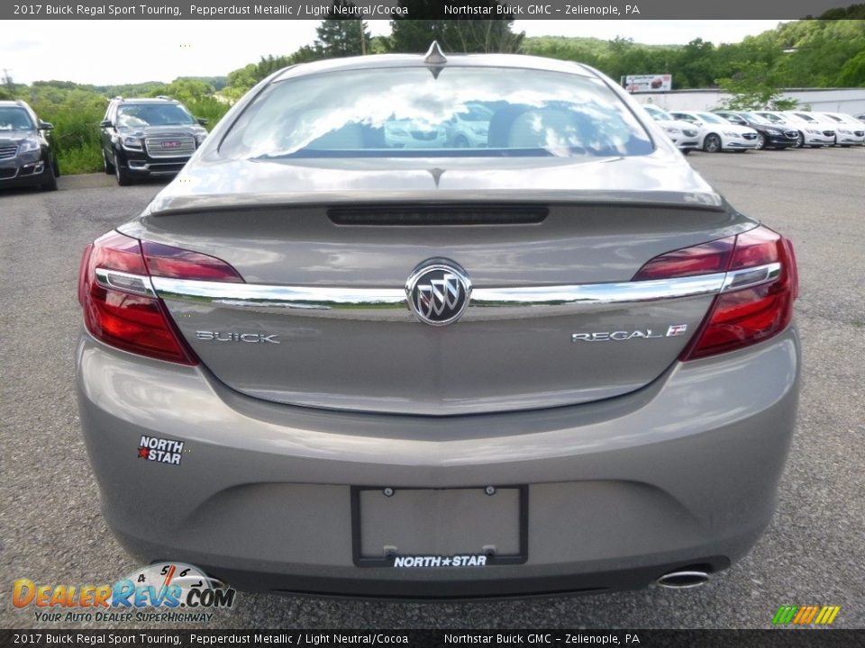 2017 Buick Regal Sport Touring Pepperdust Metallic / Light Neutral/Cocoa Photo #6