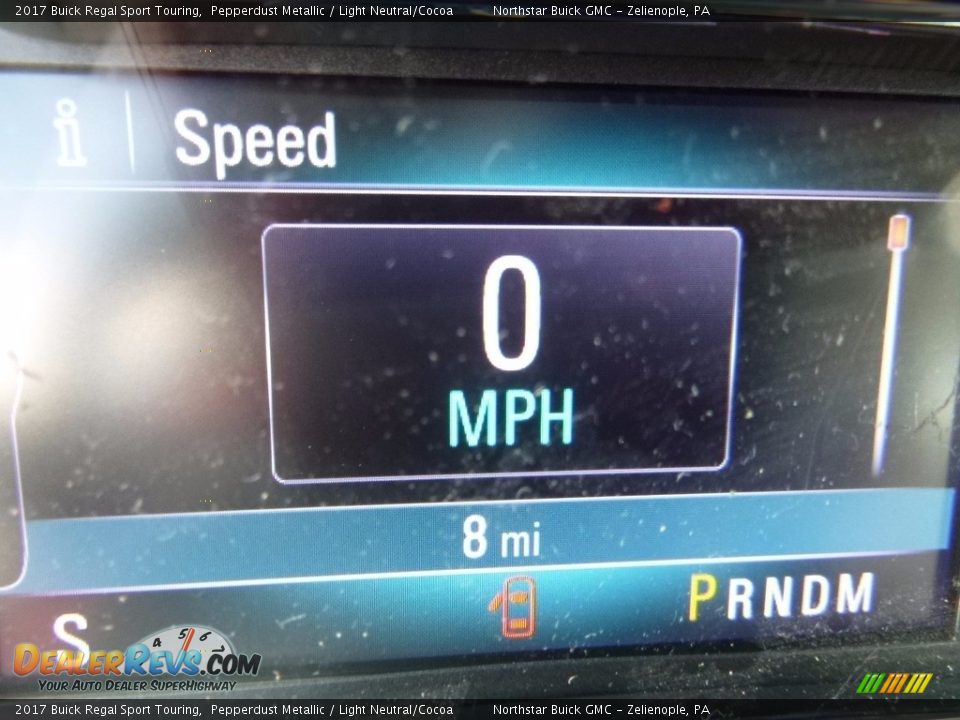 2017 Buick Regal Sport Touring Pepperdust Metallic / Light Neutral/Cocoa Photo #20