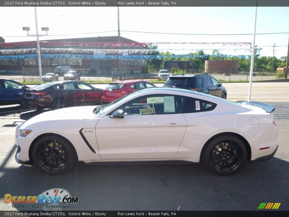 2017 Ford Mustang Shelby GT350 Oxford White / Ebony Photo #5