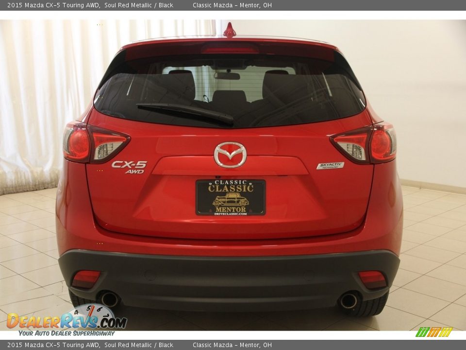 2015 Mazda CX-5 Touring AWD Soul Red Metallic / Black Photo #15
