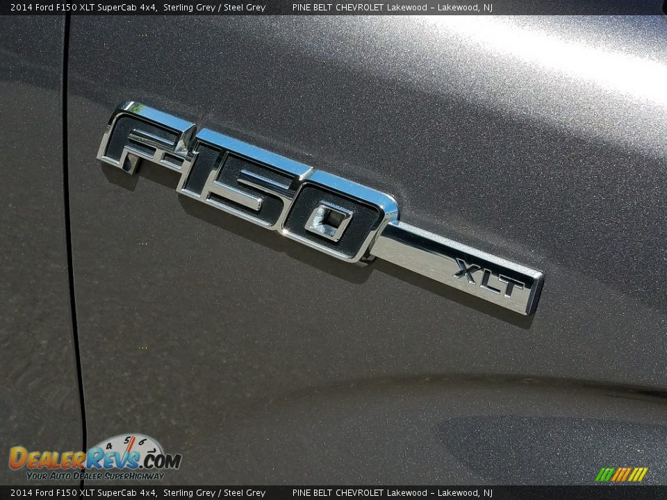 2014 Ford F150 XLT SuperCab 4x4 Sterling Grey / Steel Grey Photo #5