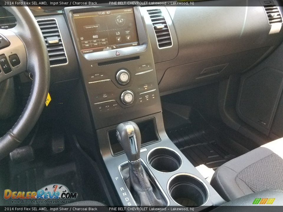 2014 Ford Flex SEL AWD Ingot Silver / Charcoal Black Photo #15