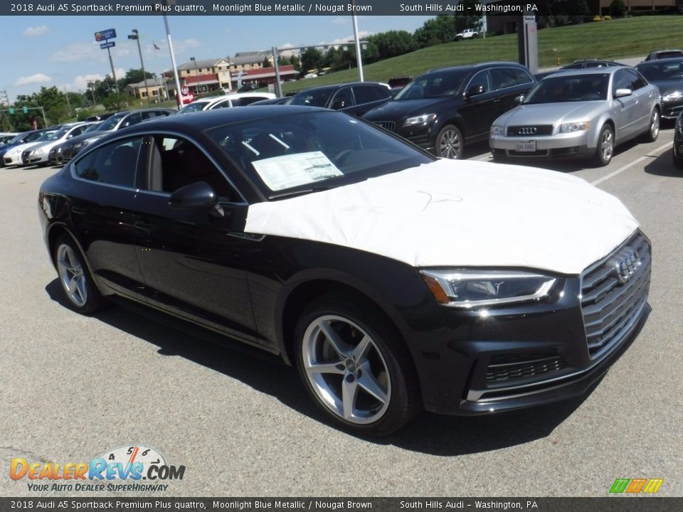 Front 3/4 View of 2018 Audi A5 Sportback Premium Plus quattro Photo #7