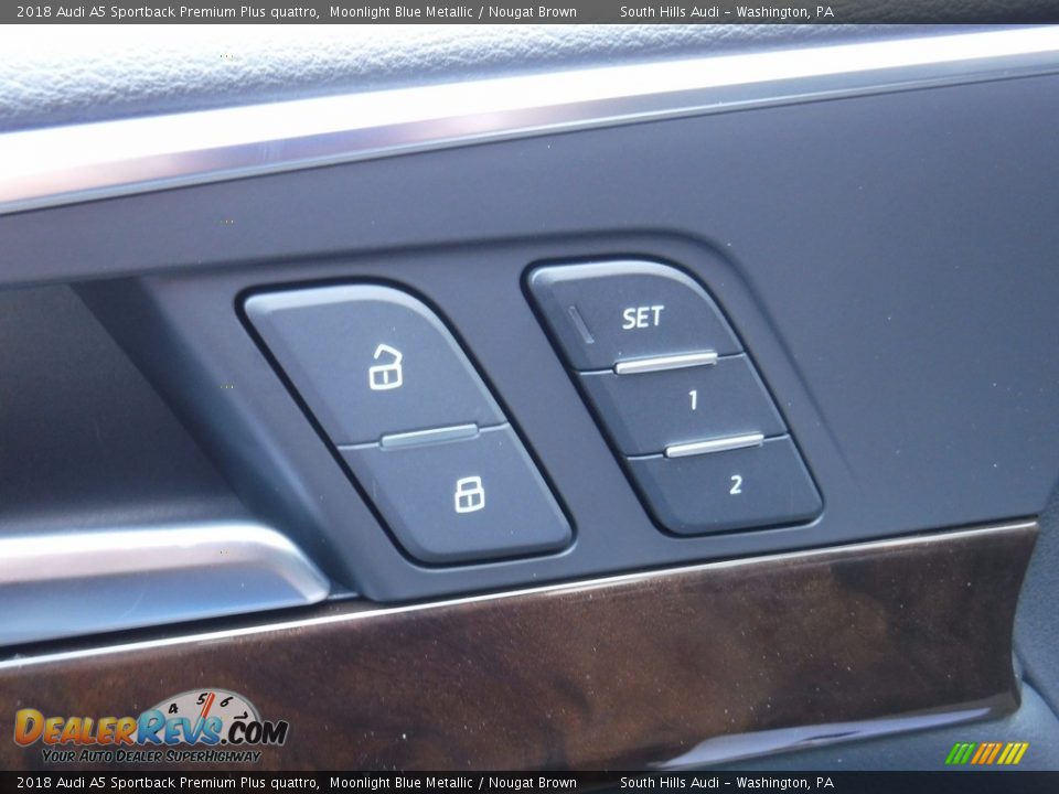Controls of 2018 Audi A5 Sportback Premium Plus quattro Photo #18