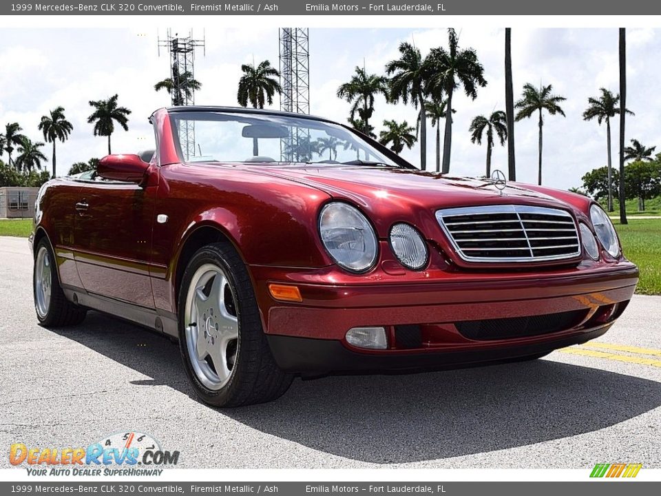 1999 Mercedes-Benz CLK 320 Convertible Firemist Metallic / Ash Photo #23