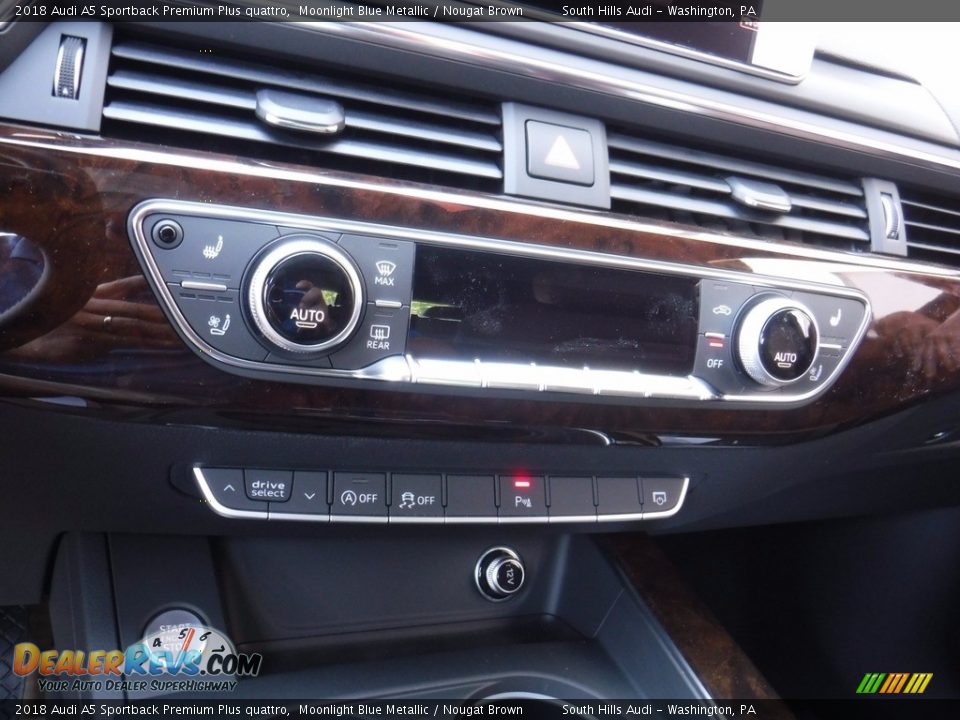 Controls of 2018 Audi A5 Sportback Premium Plus quattro Photo #22