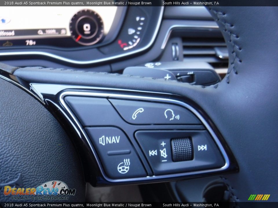 Controls of 2018 Audi A5 Sportback Premium Plus quattro Photo #26