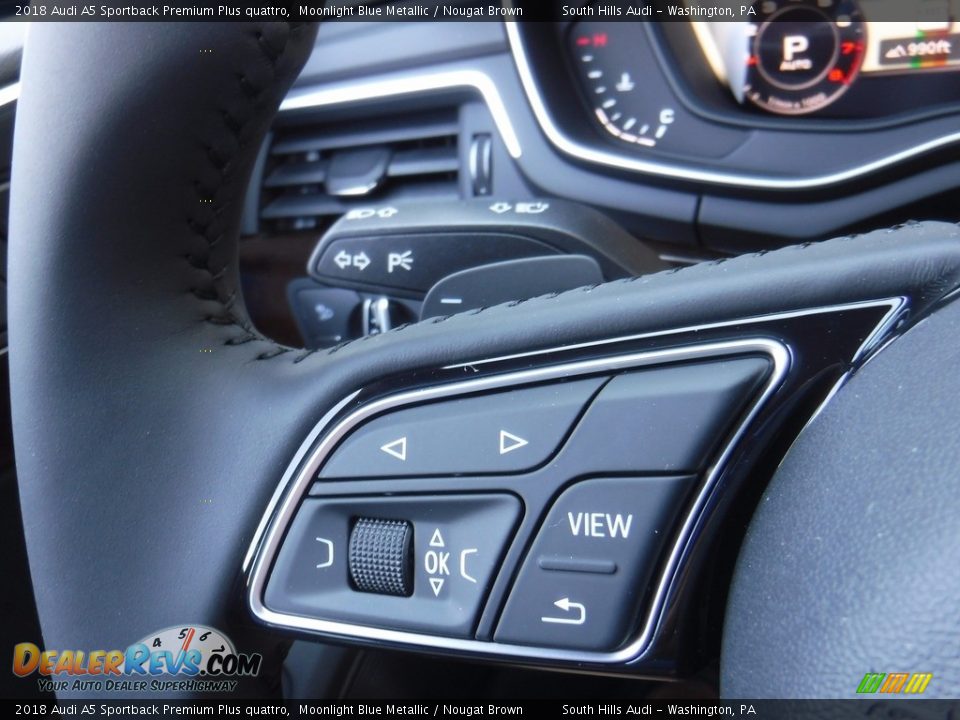 Controls of 2018 Audi A5 Sportback Premium Plus quattro Photo #27