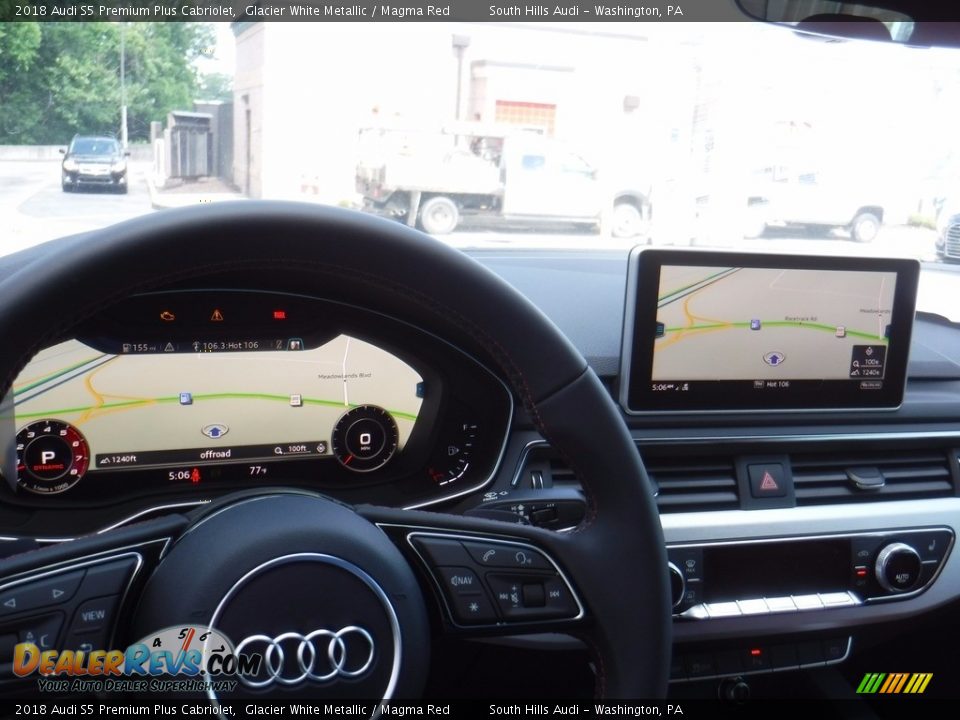 Navigation of 2018 Audi S5 Premium Plus Cabriolet Photo #29
