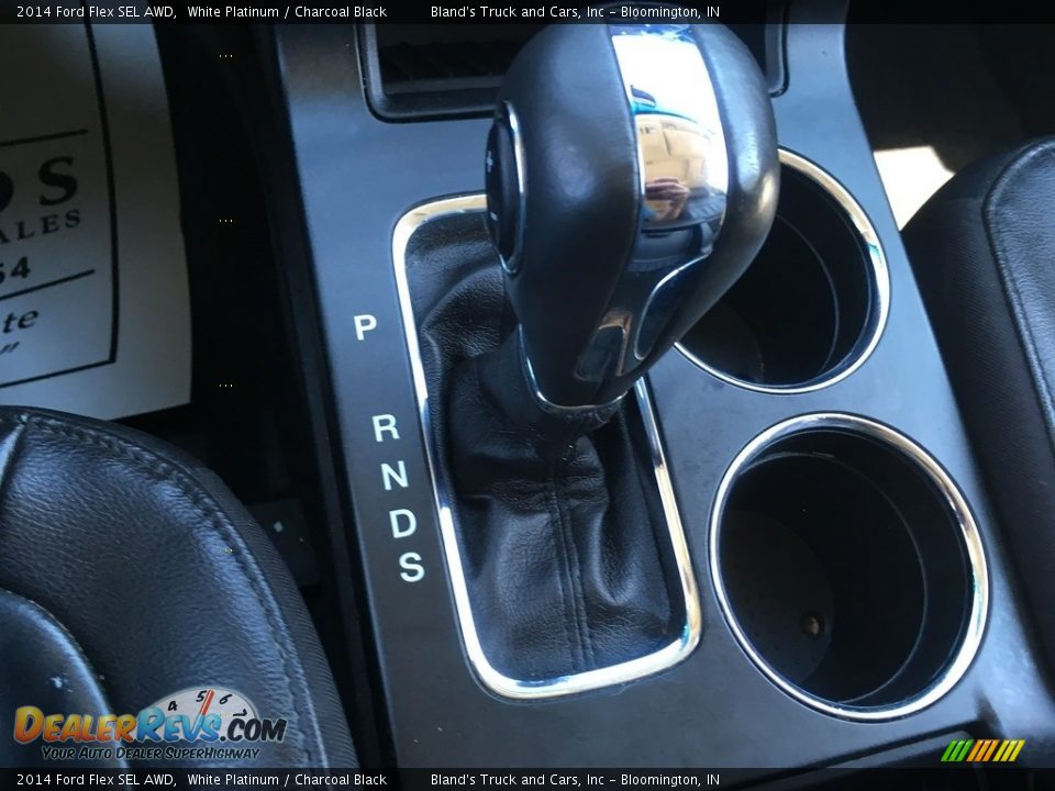 2014 Ford Flex SEL AWD White Platinum / Charcoal Black Photo #13