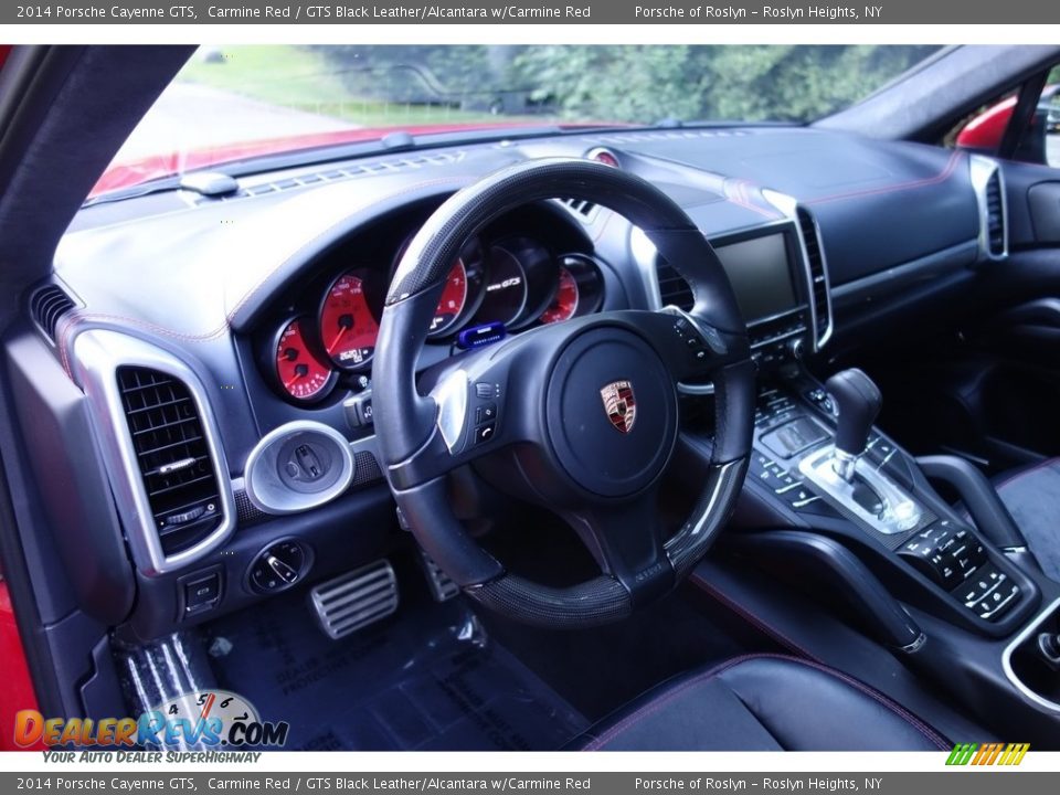 2014 Porsche Cayenne GTS Carmine Red / GTS Black Leather/Alcantara w/Carmine Red Photo #19