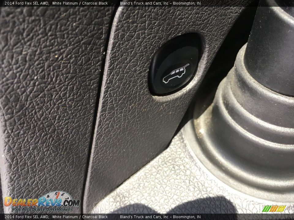2014 Ford Flex SEL AWD White Platinum / Charcoal Black Photo #22
