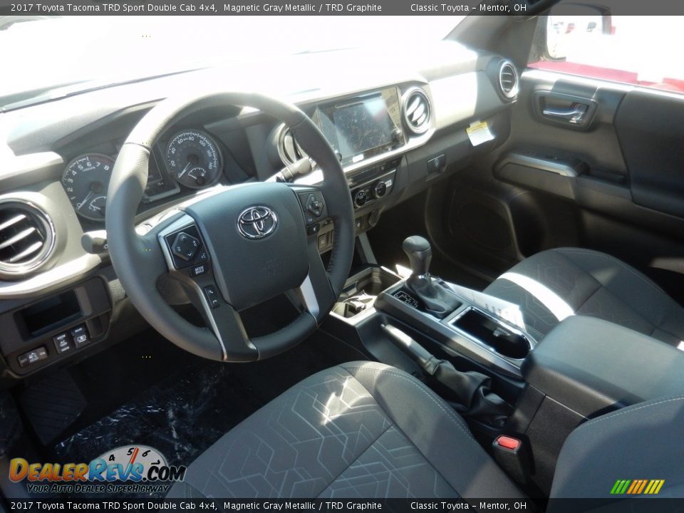 2017 Toyota Tacoma TRD Sport Double Cab 4x4 Magnetic Gray Metallic / TRD Graphite Photo #4