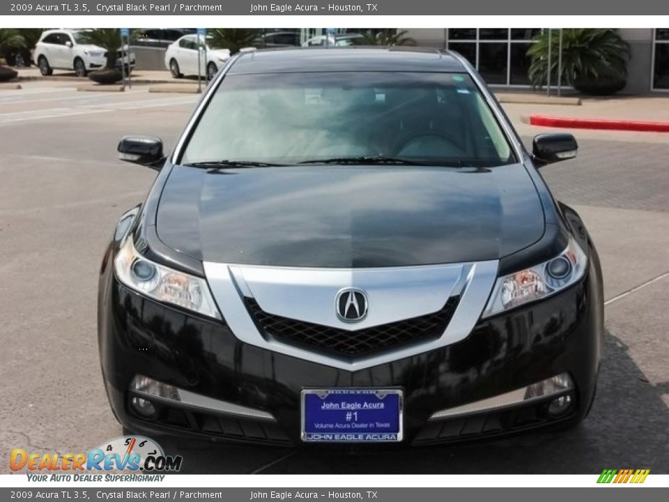 2009 Acura TL 3.5 Crystal Black Pearl / Parchment Photo #2