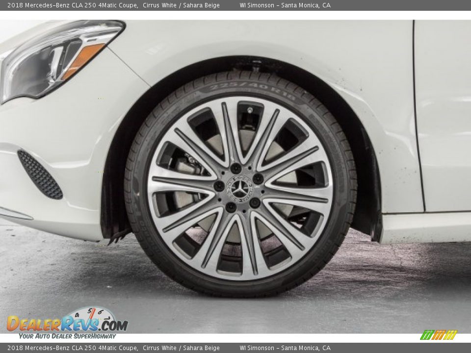 2018 Mercedes-Benz CLA 250 4Matic Coupe Wheel Photo #9