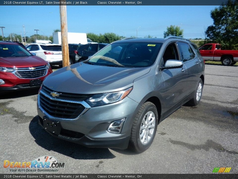 2018 Chevrolet Equinox LT Satin Steel Metallic / Jet Black Photo #1