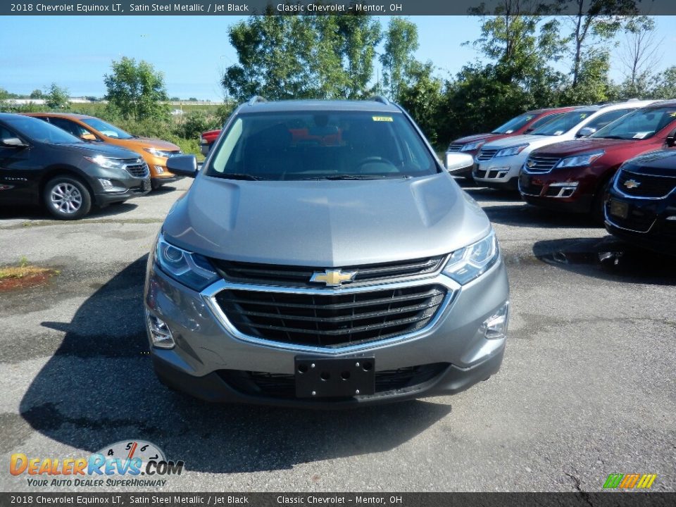 2018 Chevrolet Equinox LT Satin Steel Metallic / Jet Black Photo #2