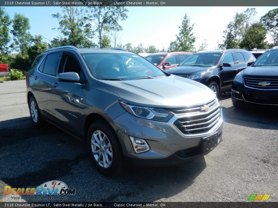 2018 Chevrolet Equinox LT Satin Steel Metallic / Jet Black Photo #3