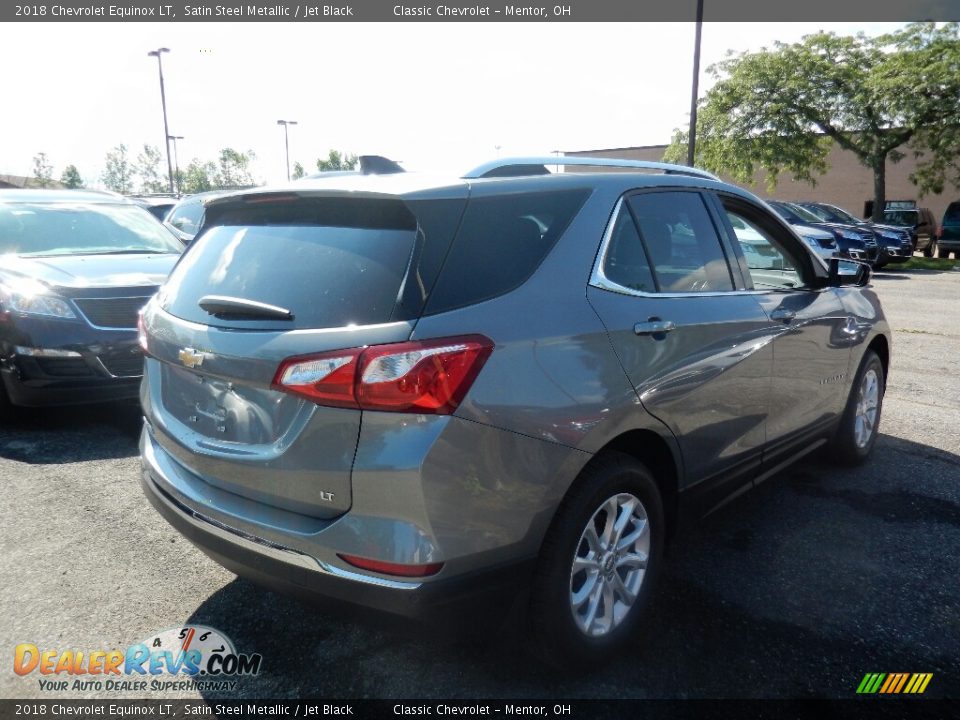 2018 Chevrolet Equinox LT Satin Steel Metallic / Jet Black Photo #4