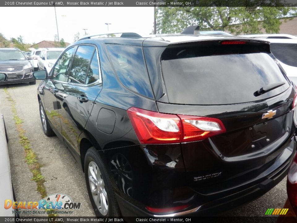 2018 Chevrolet Equinox LT AWD Mosaic Black Metallic / Jet Black Photo #5