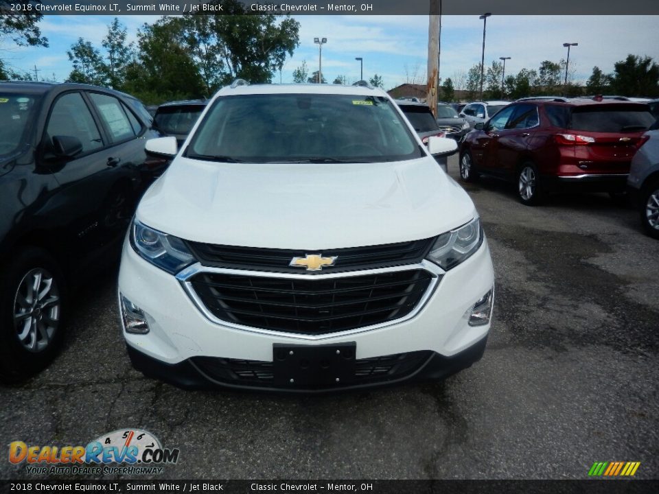 2018 Chevrolet Equinox LT Summit White / Jet Black Photo #2