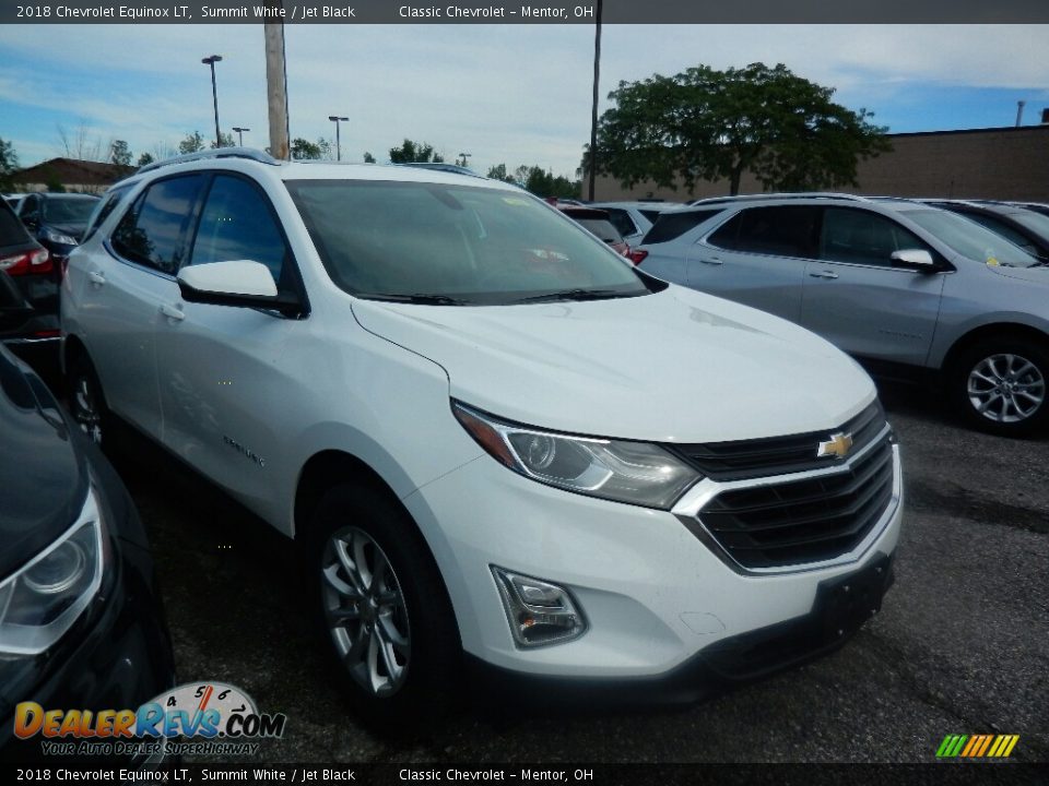 2018 Chevrolet Equinox LT Summit White / Jet Black Photo #3