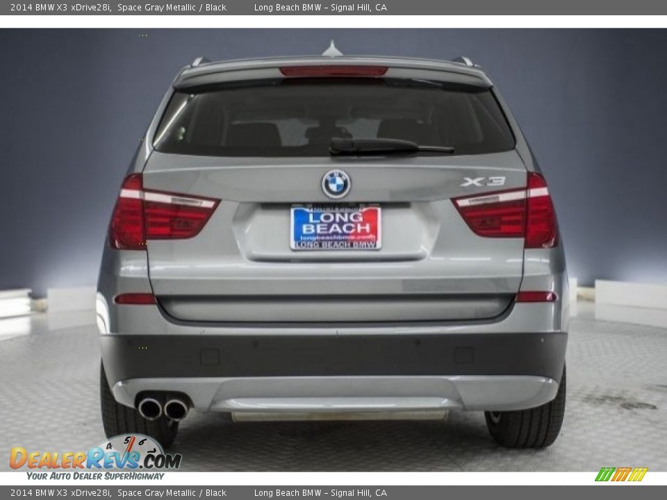 2014 BMW X3 xDrive28i Space Gray Metallic / Black Photo #3