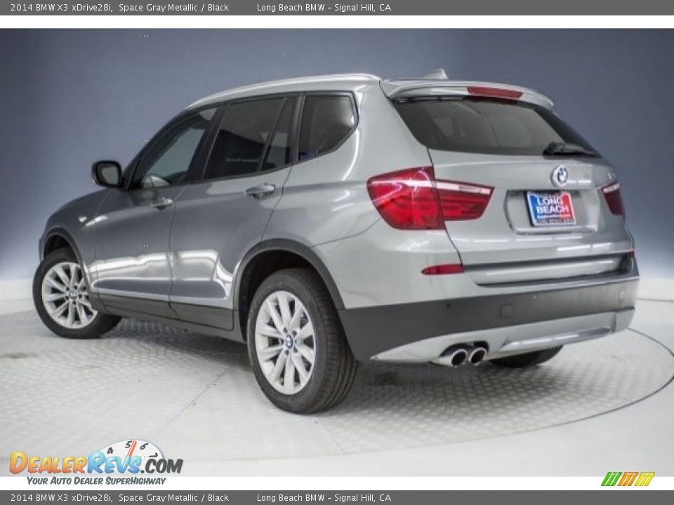 2014 BMW X3 xDrive28i Space Gray Metallic / Black Photo #10