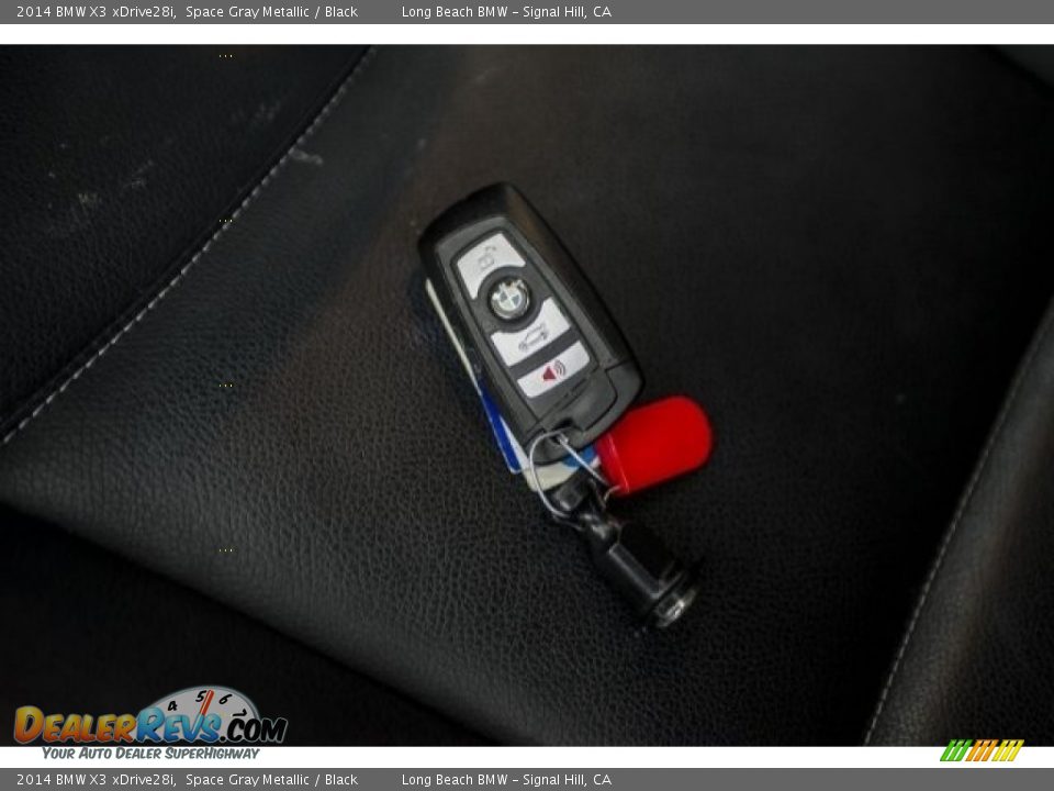 2014 BMW X3 xDrive28i Space Gray Metallic / Black Photo #11