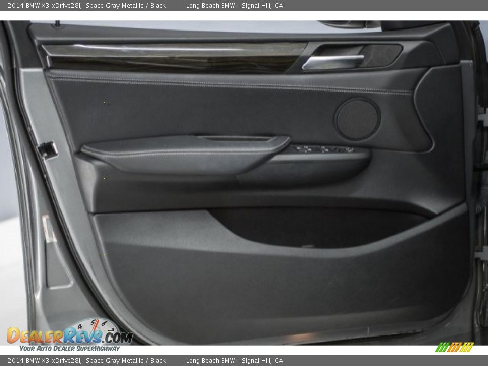 2014 BMW X3 xDrive28i Space Gray Metallic / Black Photo #18