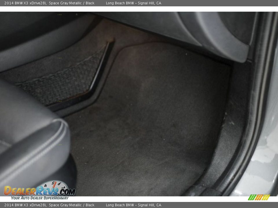 2014 BMW X3 xDrive28i Space Gray Metallic / Black Photo #20