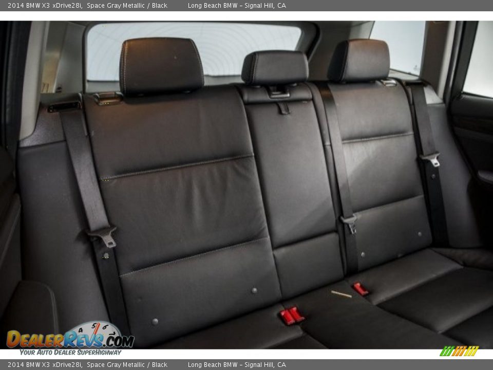 2014 BMW X3 xDrive28i Space Gray Metallic / Black Photo #25