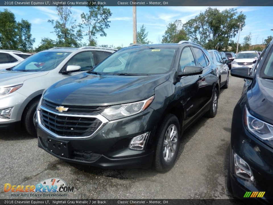 2018 Chevrolet Equinox LT Nightfall Gray Metallic / Jet Black Photo #1