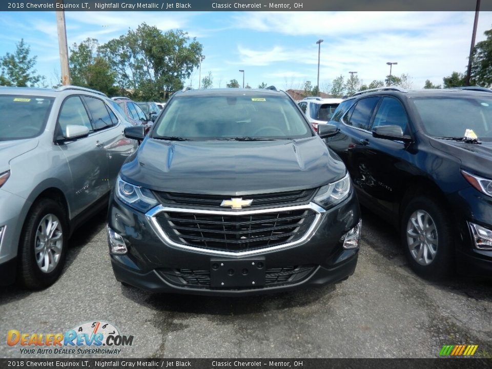 2018 Chevrolet Equinox LT Nightfall Gray Metallic / Jet Black Photo #2